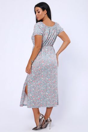 Платье женское 71068 серый